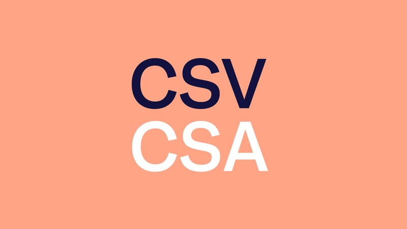 CSV vs. CSA: What Are the Main Differences?