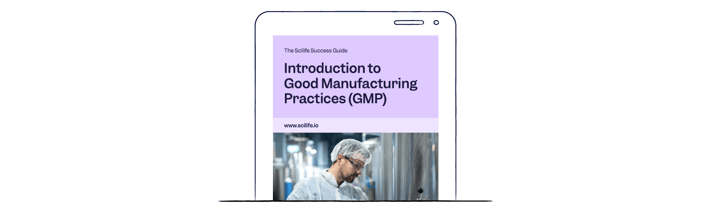 Image that illustrates the Introduction to Good Manufacturing Practices (GMP) Scilife guide