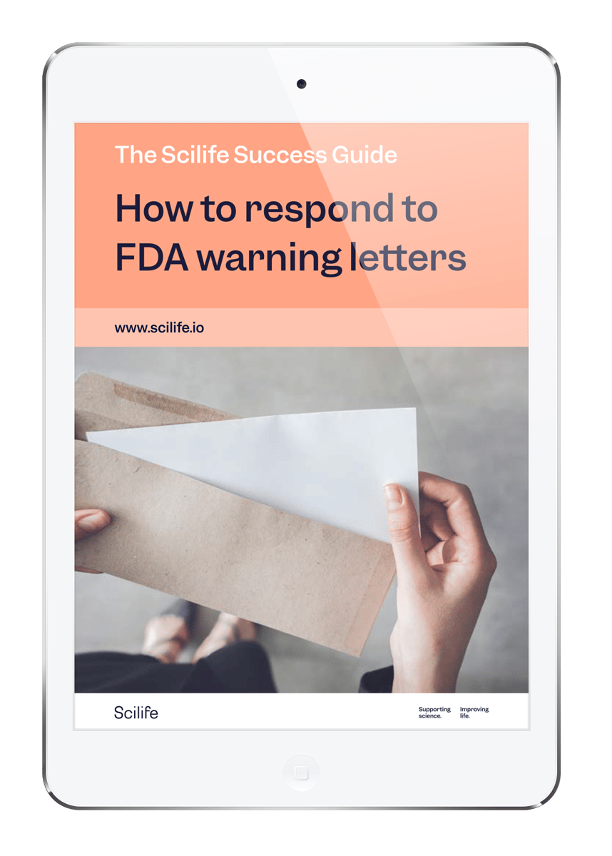 How to respond to FDA Warning Letters Guideline Scilife