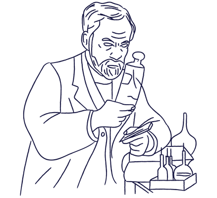 Illustration that represents the Lessons from Louis Pasteur | Scilife