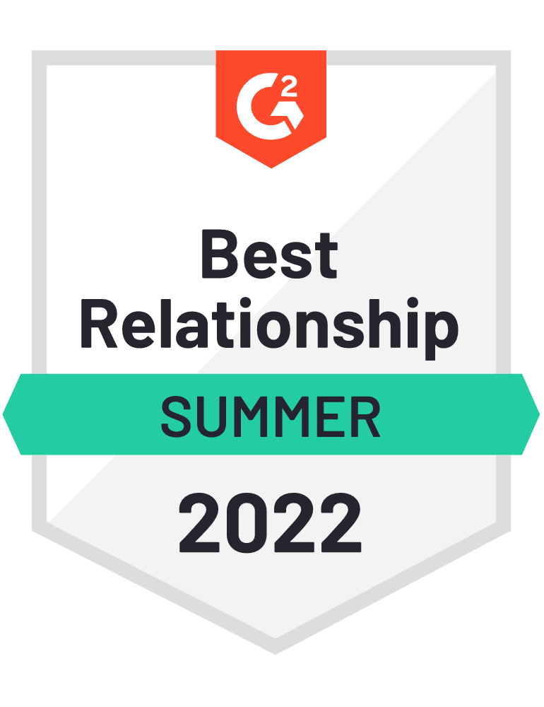 Scilife badge to illustrate that Scilife wins 'Best Relationship' with buyers as QMS Software | Scilife