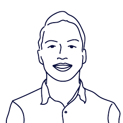 Hand drawn illustration of Jatin Dhoot, Product Manager of Scilife