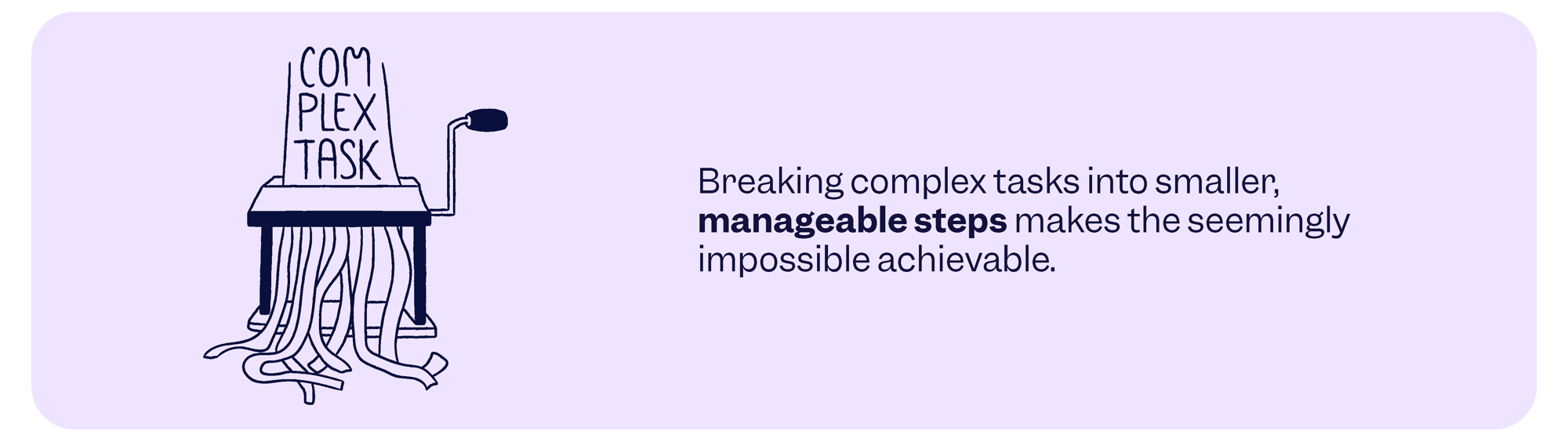 Expert Tip: Breaking complex tasks into smaller, manageable steps | Scilife