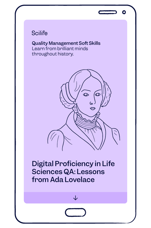 Download Ada Lovelace digital profiency in life sciences QA article | Scilife