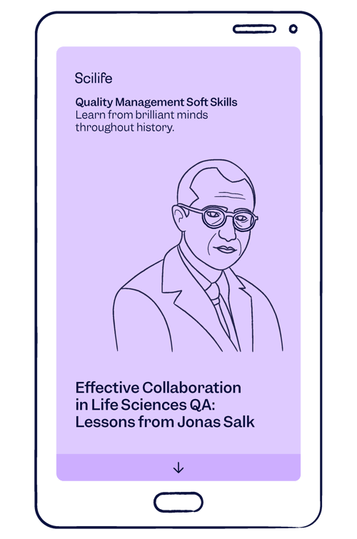 Download lessons on effective collaboration from Jonas Salk | Scilife 