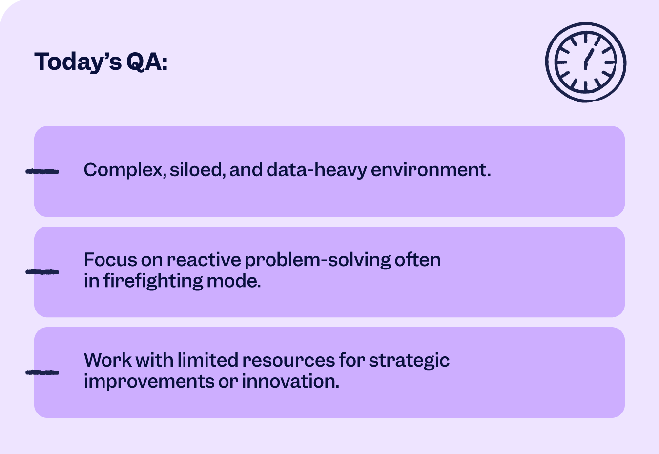 Today's QA processes and challenges | Scilife 