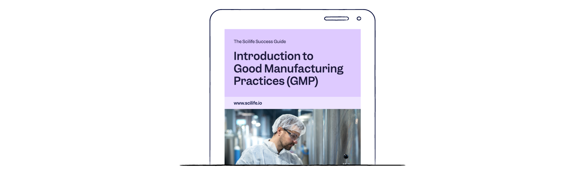 Image that illustrates the Introduction to Good Manufacturing Practices (GMP) Scilife guide